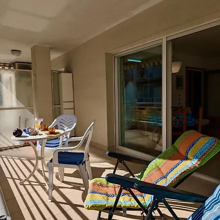 Evh121 Con Terraza Cerca De La Playa Appartement *
