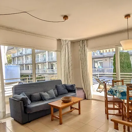 Evh121 Con Terraza Cerca De La Playa Appartement